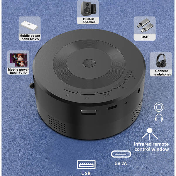 Projetor Mini Portátil 1080P