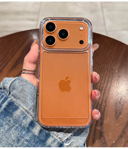 Aplicável Apple 17 Promax Cave Novo iPhone 17 transparente 17pro Sensor Avançado 16 Cave 15 Espaço