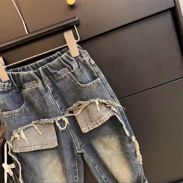Calça Jeans Infantil Roto