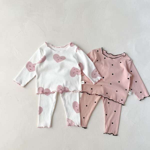 Conjunto de Pijama Infantil de Algodão