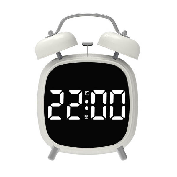 Relógio criativo de grande volume de metal de toque forte de relógio LED de levantamento difícil de relógio multifuncional GH8032 de toque de relógio