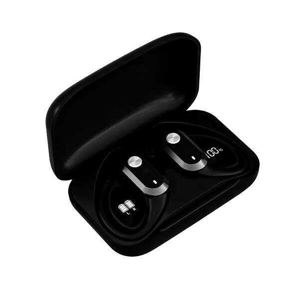 Transfronteiriço explosivo T17 fone de ouvido sem fio Bluetooth TWS pendurado fone de ouvido movimento à prova d'água 5.3 fábrica de realização direta sem ouvido