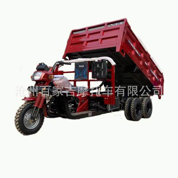 Combustível transfronteiriço de nove rodas de motocicleta de três rodas para uso doméstico agrícola de três trampas de combustível de caminhão pesado fabricante atacado