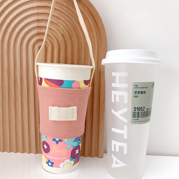 Bolsa de Tecido para Copos de Café