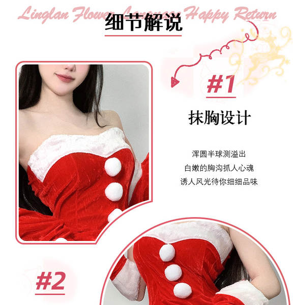 Vestido de Veludo Vermelho para Natal