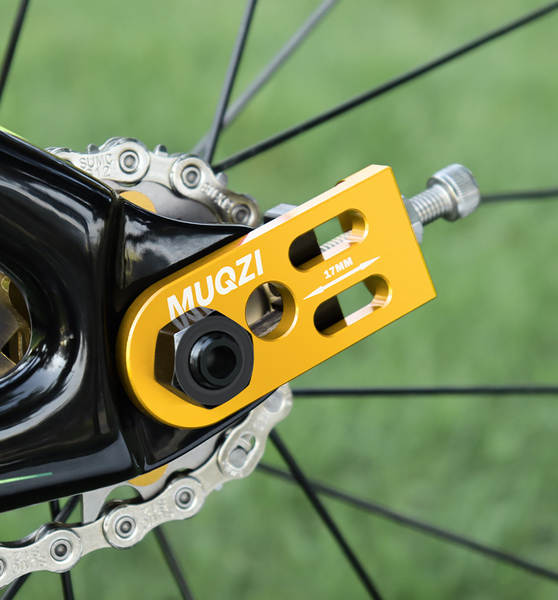 MUQZI Folded Bicycle Single-Speed Chain Tractor 10MM Duplo Porco Filtragem de Cadeia Modificável