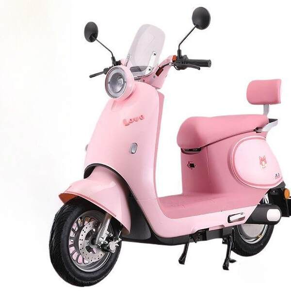 Mulheres motocicleta elétrica 2025 nova longevidade pedestal motocicleta de duas rodas elétrica pedestal elétrica