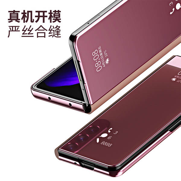 Aplicável a Samsung Z Fold8 telemóvel Huawei / Xiaomi / Vivo lente elétrica dobrável ecrã de proteção contra queda