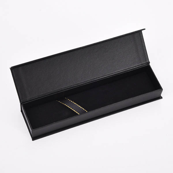 Caixa de presente de lápis de aço coreano de comércio exterior Caixa de embalagem de papel magnético de comércio Suporte a fábrica de qualidade de exportação de ouro quente LOGO