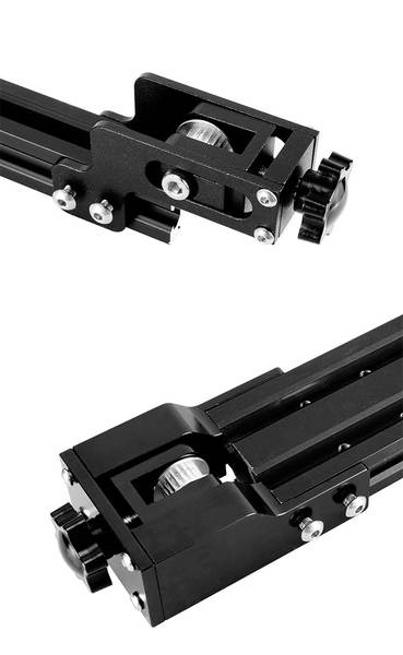 Acessórios de impressora 3D Y-axis Sincronizador de faixa de alongamento de tensão 2GT inerte de rotação solto estereótipo de alumínio 2040