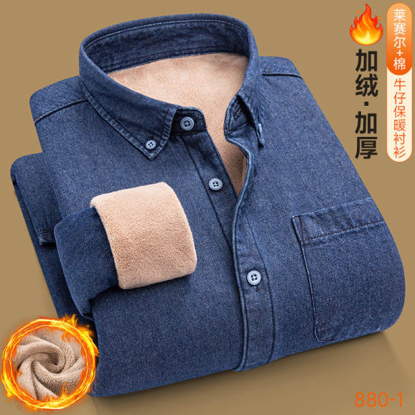 Jaqueta de couro jeans para inverno