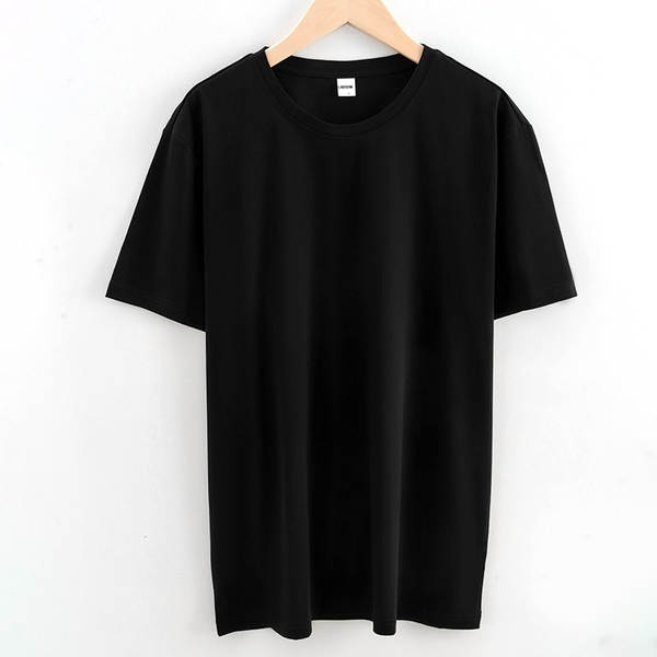 Camiseta masculina de algodão branca