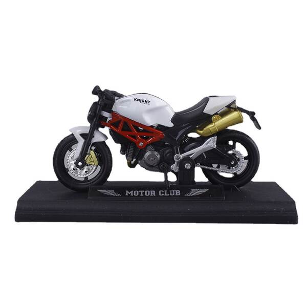 Motocicleta de liga transfronteiriça Ducati Yamaha Kawasaki H2R namorado pedaço de carro Modelo Harley Motocicleta de liga