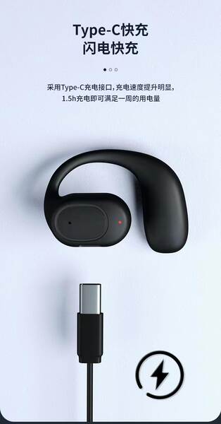 OWS Bluetooth Headphones não entram no ouvido Comércio Exterior Novo Super Long Term Wireless Headset Touch Wholesale Explosão Transfronteiriça