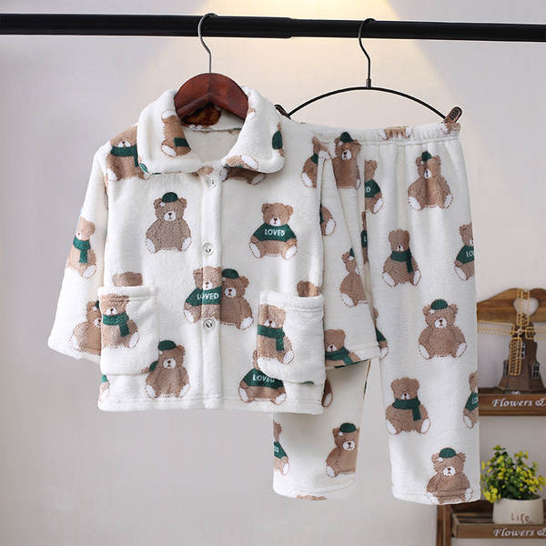 Pijama de flanela para criança