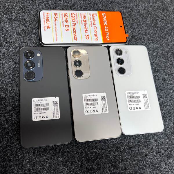 Hot Sell Spark40 Pro+ 6,8 polegadas Android Smartphones 24+512