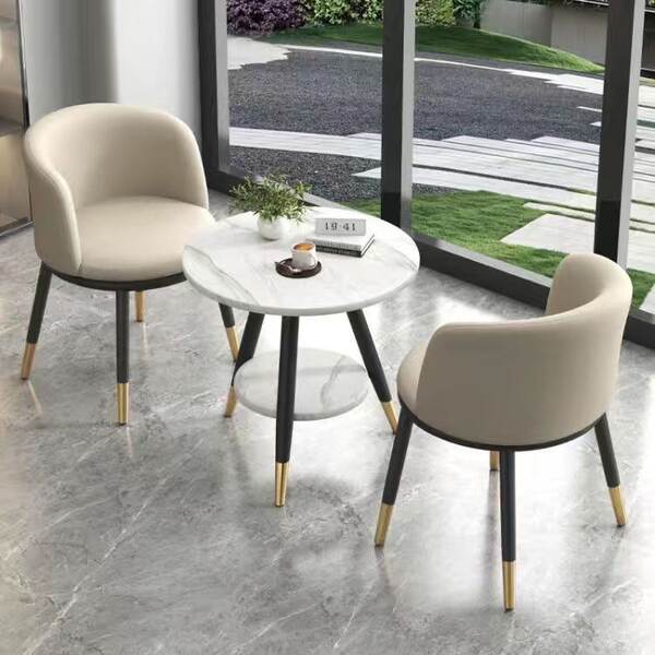 Balcão Cadeiras de mesa de lazer Red Red Red simples barato moda cadeira de vento nórdica cadeira de mesa moderna combinação kit transfronteiriço