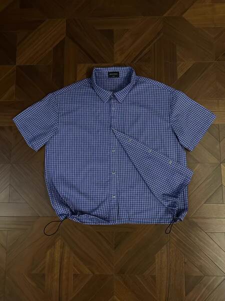 Transfronteiras de colheita manual royal bluegrass camisa curta curta curta curta estereótica camisa t-shirt