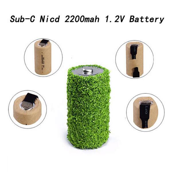 Baterias de potência de SC de 1.2V 2200mah Baterias de ferramentas elétricas de barbear manual