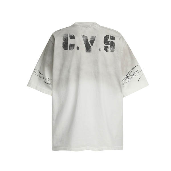 Camiseta masculina estampada curta