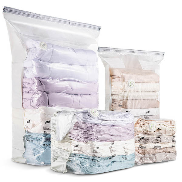 Bolsa de Vacuo para Guardar Roupas e Cobertores