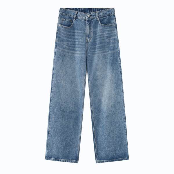 Calça Jeans Larga