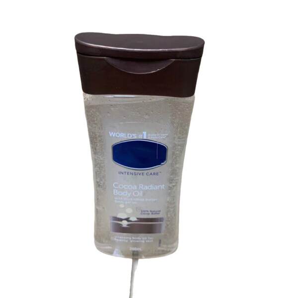 Gel de óleo corporal hidratante de café e rosa