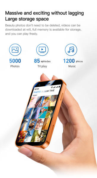 Transfronteiriço A17mini Android Smart Phone Quatro Núcleos 3.0 Mini Screen WIFI Loja do Google 3G Rede Estrangeira