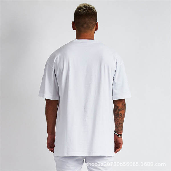 Camiseta Masculina Oversized de Algodão