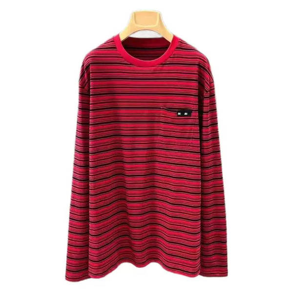 Camiseta casual listrada