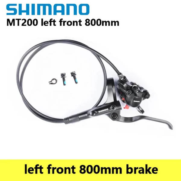 SHIMANO BR-MT200 Bateria de travão Bateria de travão para bicicleta de montanha com transmissão de tubo de óleo