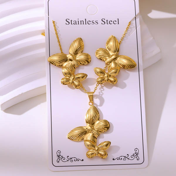 Conjunto de Joia em Aço Inox