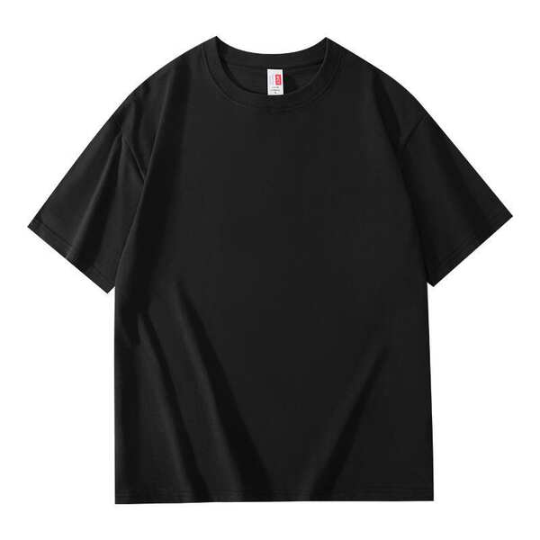 T-shirt de algodão curto de algodão personalizado logo de grupo vestido de grupo vestido de negócios DIY vestido de negócios vestido de corda de anúncio de cultura impressão