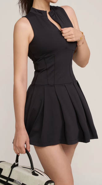 Vestido de tênis esportivo