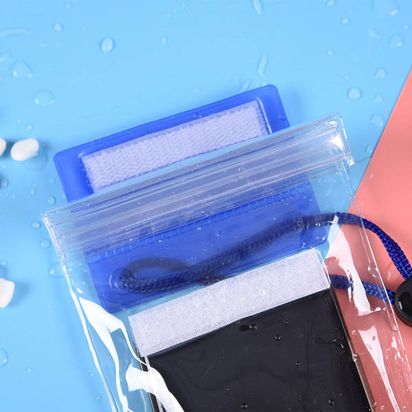Três bolsas transparentes de telefone celular à prova d'água personalizadas tela táctil mágica bolsas inteligentes à prova d'água fabricantes atacado