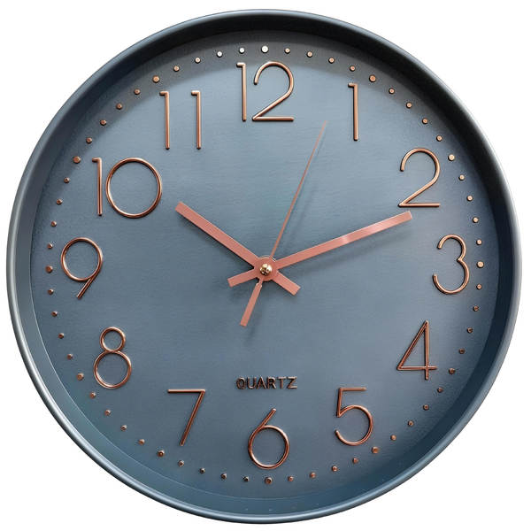 12 polegadas 30cm silencioso pendurado relógio relógio horário Amazon cross-border pendurado wall clock atacado