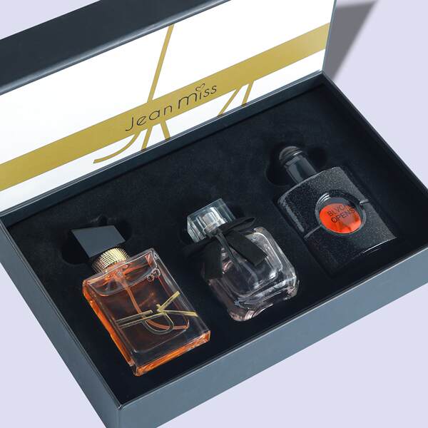 Transfronteiriço do comércio estrangeiro masculino sutiã de perfume Gulag Permanente Aroma Transmissão ao vivo TK explosão homem mulher caixa de presente de perfume atacado