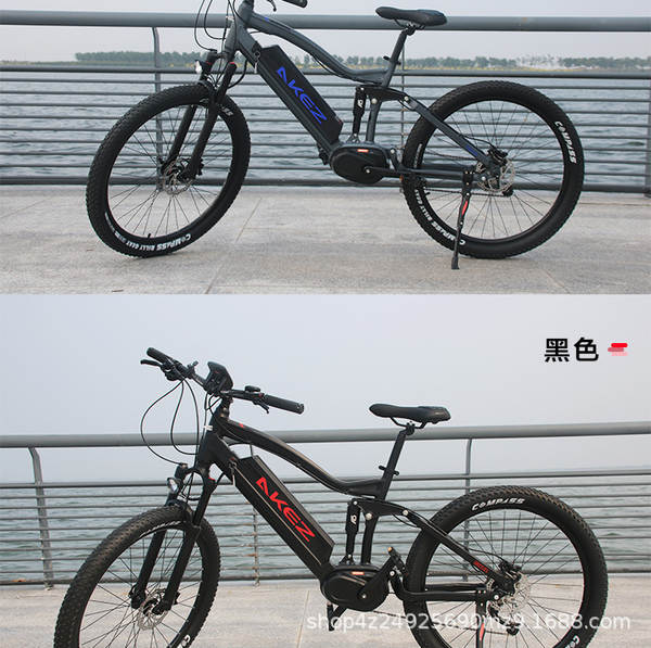 Bicicletas de aliaje de alumínio duplo de corte de choque de cauda suave de 27,5 polegadas motor intermediário de oitavo lado montanha assistente