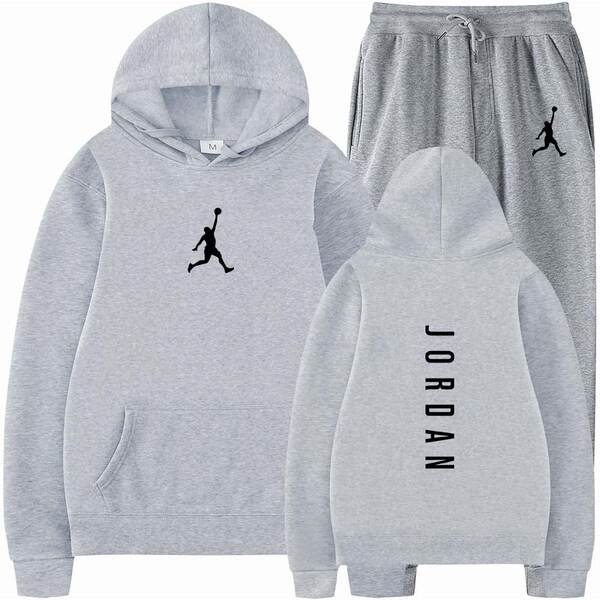 Conjunto Esportivo Masculino com Capuz e Calça
