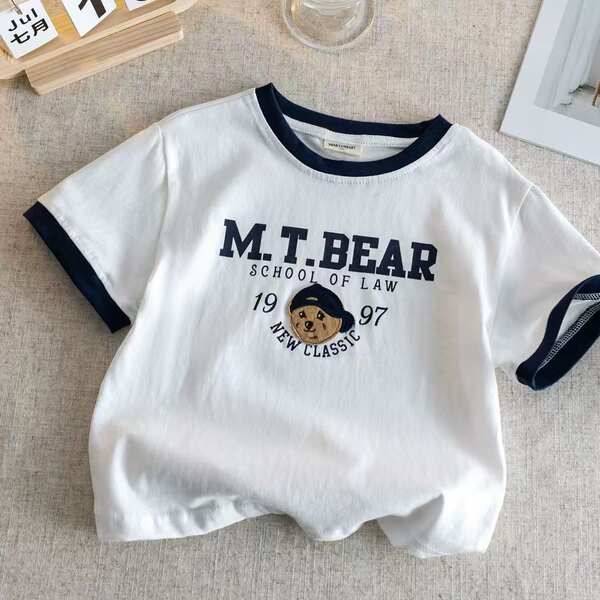Conjunto de short e camiseta infantil