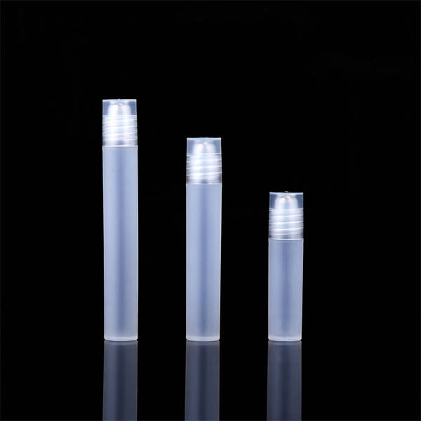 Fabricante 5ml 8ml 10ml garrafas de peru de óleo essencial de perfume para evitar a transpiração em garrafas de plástico