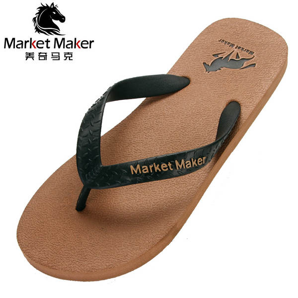 Sandália de borracha masculina
