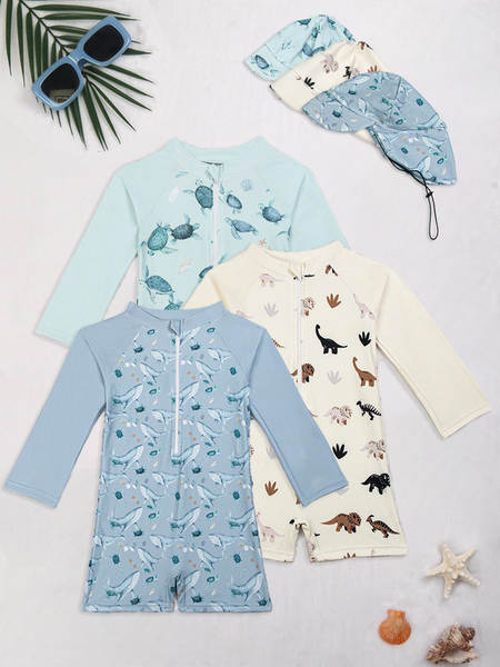 Traje de banho infantil para menino