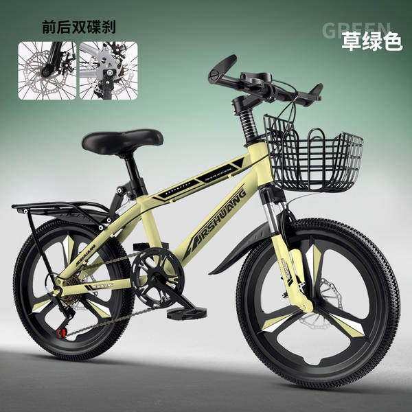Nova bicicleta infantil 6-8-10-12 anos meninos meninas escola primária adultos 20 centímetros bicicleta de montanha de velocidade