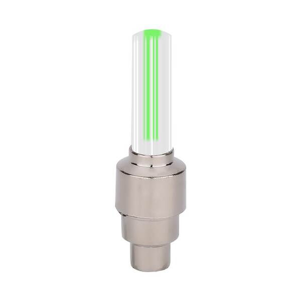 Lâmpada de porta de ar de bicicleta de sete cores LED de luzes automáticas de luzes nocturnas de luzes fluorescentes de barras de pneus de rodas