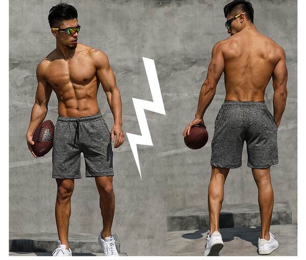 Calças de esporte masculino corrida ginástica rápida suíte relaxante verão relaxante treino de basquete areia três cinco calças
