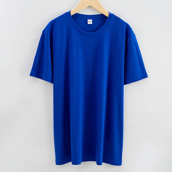 Camiseta masculina de algodão branca