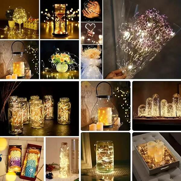 Lanternas coloridas LED lanternas de cobre lanternas de flores lanternas de torta de Natal decoradas com lâmpadas coloridas com lanternas cheias de estrelas