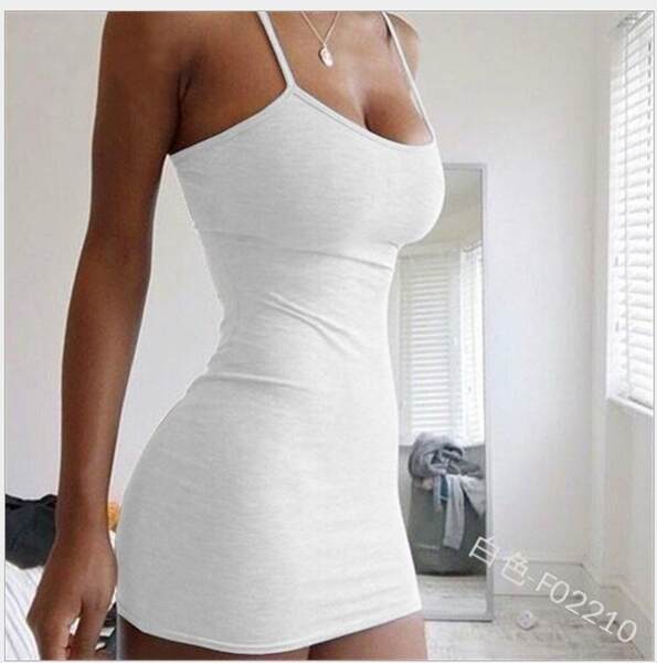 Vestido Justo Feminino de Verão