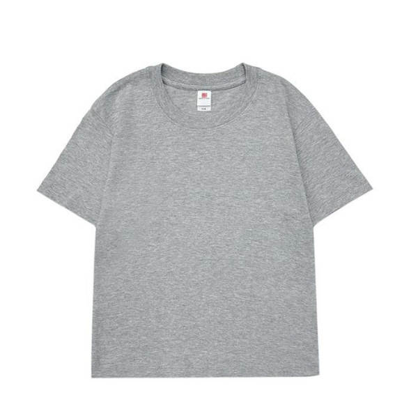 Camiseta infantil de algodão